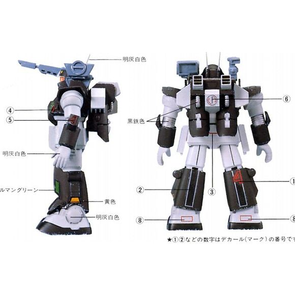 Bandai Hobby Gundam RX-77-4 Guncannon-II 2 1/144 Scale Vintage Model Kit | Galactic Toys & Collectibles