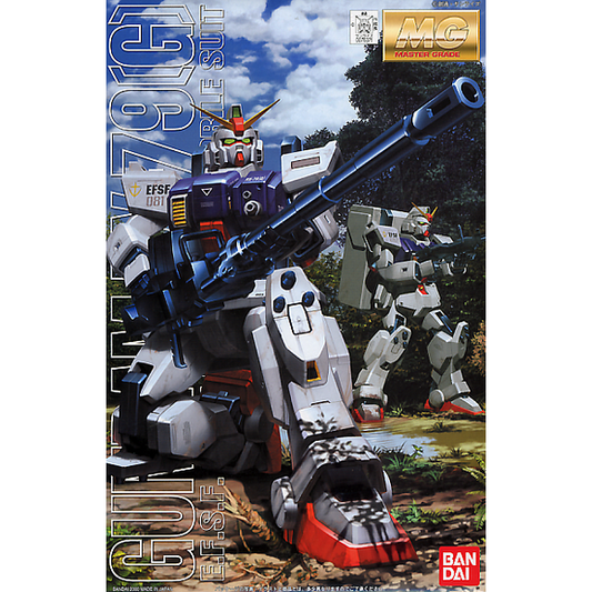 Here's the ground-attack version of the Gundam as seen in the popular OVA series 08th MS Team. Bandai has worked their usual Master Grade magic with this kit -- it offers inner mechanical detail on the arms and legs, plus comes with a removable backpack unit that opens and allow storage of weapons, magazines, etc. Comes with multiple hands, beam saber, 180mm cannon, two rifles with removable magazines, shield and more.