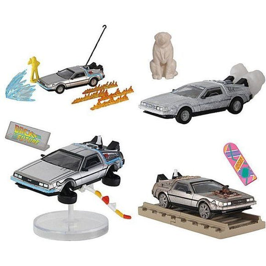 Back To The Future DeLorean (Time Machine) 2nd Edition Gashapon Prize Figure (Random) | Galactic Toys & Collectibles