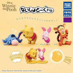 Bring the charm of the Hundred Acre Wood to your collection with these adorable Winnie the Pooh “Secret Talk” mini figures from Takara Tomy A.R.T.S. Each figure captures a playful, expressive pose—designed to look like the characters are sharing a secret when displayed together.
Each figure includes a base that can connect and rotate, allowing you to arrange the characters side by side to create fun, interactive display scenes. Compact and full of personality, these figures are perfect for desks, shelves,