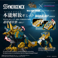 (PRE-ORDER: February 2027) Takara Tomy Synergenex Zoids x Monster Hunter Wild Liger Zinogre Model Kit