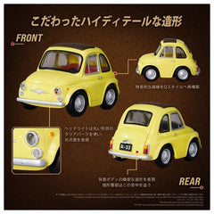 (PRE-ORDER: JUL 2027) Takara Tomy Lupin III The Castle of Cagliostro Q VILLAGE QV-08 Fiat 500 Set