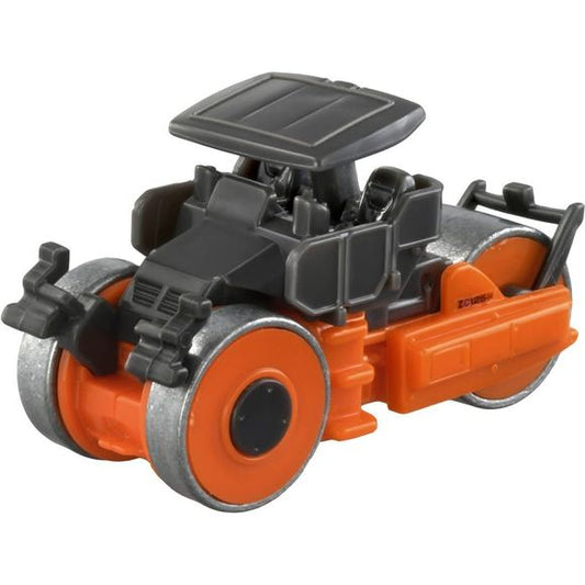 Takara Tomy Tomica 77 Hitachi Construction Machinery Macadam Roller ZC125M-5 1/80 Scale Car | Galactic Toys & Collectibles