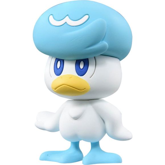 Quaxly appears in Moncolle! Moncolle is a series of high quality figures that fully reproduce the appearance of Pokemon.
-Size will be MS size.