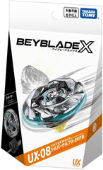 <p>Unleash a powerful new Bey into your collection with the <strong>Takara Tomy Beyblade X UX-08 Silver Wolf 3-80FB Starter Set</strong>!</p>
<p>This official Japanese Beyblade X release features <strong>Silver Wolf 3-80FB</strong>, a striking silver and black Bey with cool blue accents and a sleek wolf-inspired design.</p>
<p>Built for the fast-paced Beyblade X battle system, Silver Wolf is designed to take advantage of high-speed movement and Xtreme Dash action inside a compatible Beyblade X stadium. As