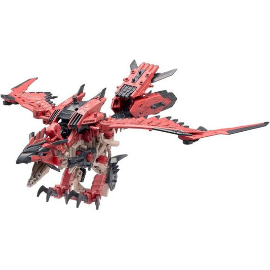 The exciting new collaboration between Monster Hunter and Zoids is here! Embark on an adventure where hunters fight in Zoids equipped with armor inspired by the world of "Monster Hunter"!
Introducing the Sonic Bird, outfitted in armor reminiscent of the mighty Rathalos. Enhanced with partial painting, this Zoid captures the essence of the monster, and comes ready for combat with bladed wings, a booster and heavy artillery on the tail. This model is designed to excel in both close-range and long-distance co