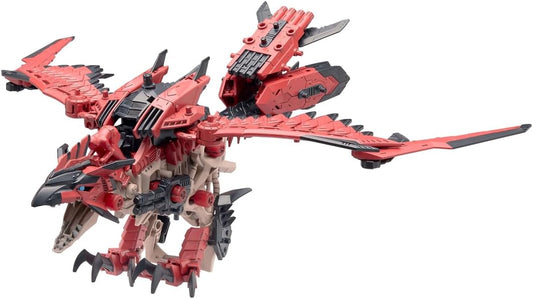 The exciting new collaboration between Monster Hunter and Zoids is here! Embark on an adventure where hunters fight in Zoids equipped with armor inspired by the world of "Monster Hunter"!
Introducing the Sonic Bird, outfitted in armor reminiscent of the mighty Rathalos. Enhanced with partial painting, this Zoid captures the essence of the monster, and comes ready for combat with bladed wings, a booster and heavy artillery on the tail. This model is designed to excel in both close-range and long-distance co