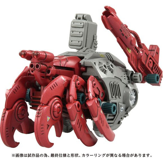Pre-Order: Expected to ship October 2025
Claws and legs are operated (manually), reproduce various variations by replacing parts, Omni-directional ultrasonic sonar!