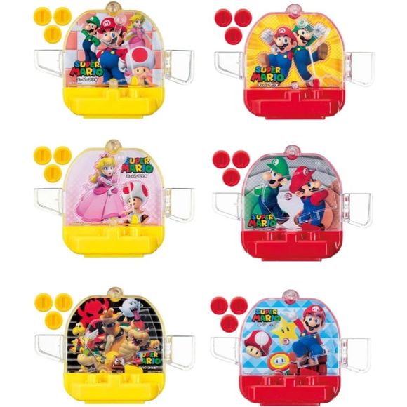 Shoot and roll coins! A mini action game!
There are 6 types in total: red, Jump Game A, Jump Game B, Jump Game C, Seesaw Game A, Seesaw Game B, & Seesaw Game C.
Please note: All orders are random! We cannot guarantee a certain lantern or "set".