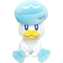 From Pokemon "All Star Collection" comes a jumbo plush of Quaxly! He's so soft and adorable any Pokemon fan would love this plush. His bottom is slightly weighted so he can sit!
He measures approximately 15" tall