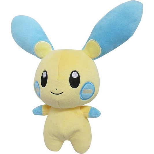 Sanei Pokemon All Star Collection PP70 Minun 6.5-inch Stuffed Plush | Galactic Toys & Collectibles