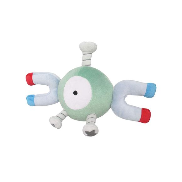 From Pokemon "All Star Collection" series 9 comes a cute little plush of Magnemite! He measures about 15cm tall and 25cm wide.