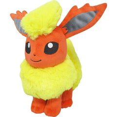 From Pokemon "All Star Collection" series 9 comes a cute little plush of Flareon! He measures about 19cm tall and 9cm wide.
