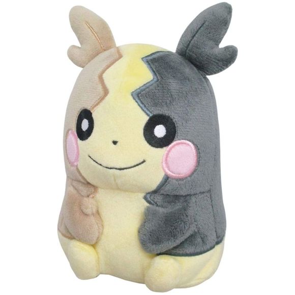 Morpeko joins the "Pokemon" All Star Collection of cuddly plush toys from Sanei Boueki! He measures about 10cm (4") long x 17cm (6.7") tall x 10cm (4") wide.