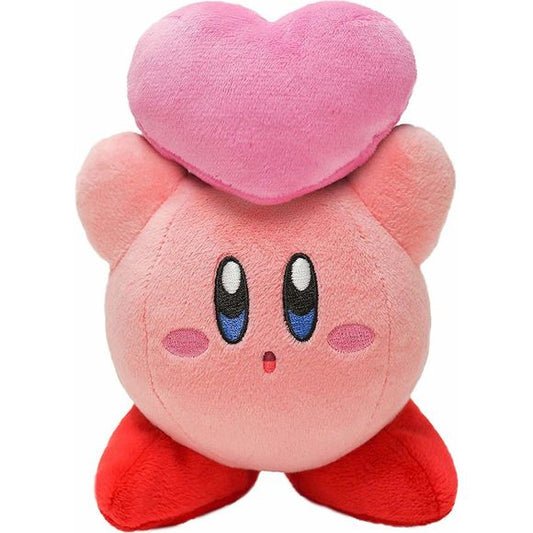 The "All Star Collection" of "Kirby" plushes presents our favorite round pink hero in some of his most famous forms! These cuddly stuffed toys are the perfect addition to your collection -- place your order today!
Approximate Size: 5.5" x 5.3" x 4.3" (14cm x 13cm x 11cm)