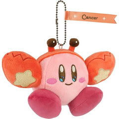 Sanei Horoscope Collection Kirby Mascot Cancer 5-inch Mini Plush Keychain