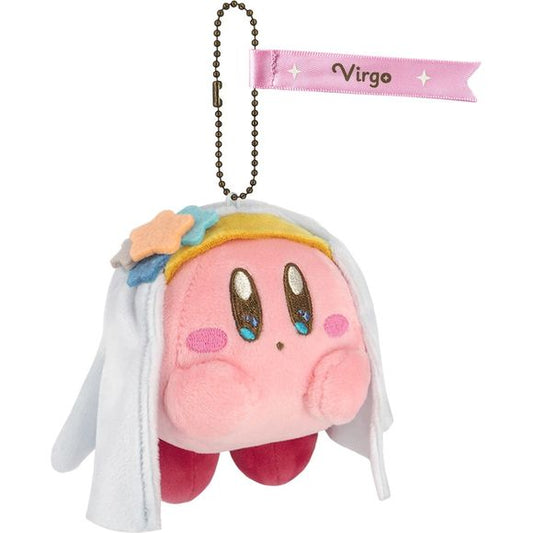 Sanei Horoscope Collection Kirby Mascot Virgo 4-inch Mini Plush Keychain