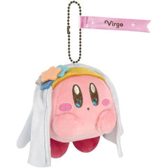 Sanei Horoscope Collection Kirby Mascot Virgo 4-inch Mini Plush Keychain