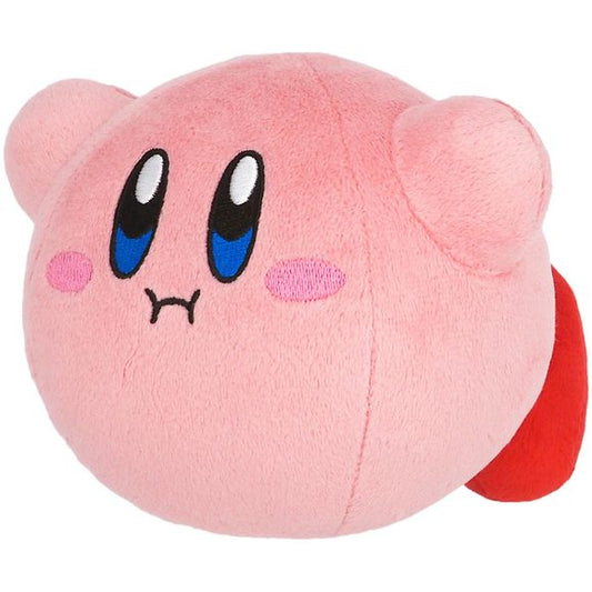 The "All Star Collection" of "Kirby" plushes presents our favorite round pink hero in some of his most famous forms! These cuddly stuffed toys are the perfect addition to your collection -- place your order today!
Approximate Size: 5.5" x 5.3" x 4.3" (14cm x 13cm x 11cm)