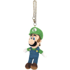 An adorable plush Luigi keychain that is approximately W9 x D8 x H15.5cm. Great for backpacks or keychains!
