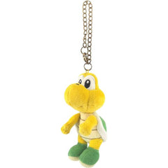 An adorable plush Koopa Troopa keychain that is approximately W5.5 x D6.5 x H12cm. Great for backpacks or keychains!