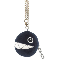 An adorable plush Chain Chomp keychain that is approximately 8cm tall. Great for backpacks or keychains!