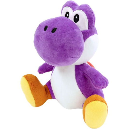 From Sanei Boueki's "Super Mario All Star Collection" series of plushies comes a cute little purple Yoshi! He'll be happy to accompany you anywhere, or bring some color to your home or office. Collect all the Yoshis!
Plush Size: Approximately 5.3" x 6" x 7.9" (13.5cm x 15.5cm x 20cm)