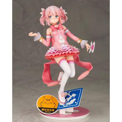 Based on an original illustration created by series illustrator Izumi Ito, the local magical girl from the hit anime The Demon Girl Next Door, Momo Chiyoda, is being brought to life as a scale figure for the first time! From the frilly skirt and flowing ribbons on her outfit to the magical wand she uses as a weapon, every detail of Momo’s character design is faithfully sculpted.