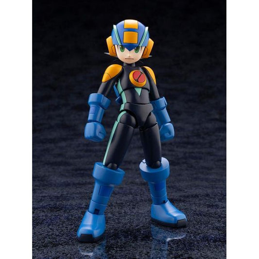 "Jack in!! MegaMan.EXE, transmit!"
Mega Man Battle Network earned its popularity with its new world and unique game system, which set it apart from past Mega Man series and continues to have passionate fans today. From Mega Man Battle Network, MegaMan.EXE, the protagonist and Lan Hikari’s NetNavi, joins Kotobukiya’s plastic model kit lineup! This model fully utilizes the technology cultivated in the existing Mega Man X plastic model series to create intricate individual parts. The employment of CAD engin