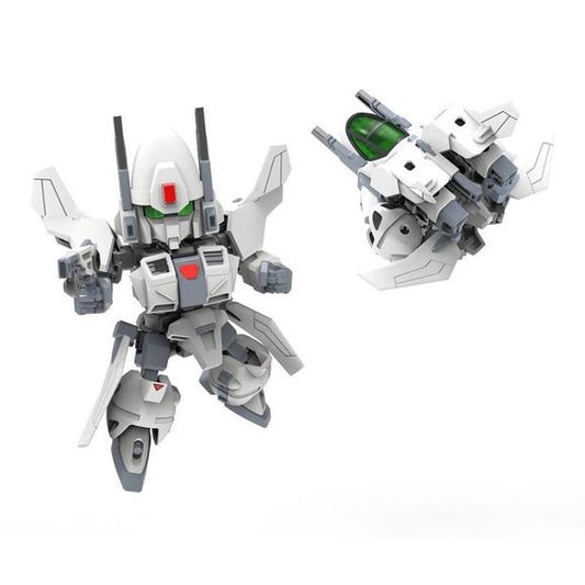 Easy to assemble, easy to transform!
A new series of plastic model kits featuring cool and cute chibi robots by mechanical designer Kunio Okawara has arrived! The instructions for this series include a comic drawn by Kōichi Tokita. The buddy of the series protagonist Runn, the Evoroid "JET-N" can transform from a chibi robot to a fighter jet with no interchangeable parts required! This series uses a universal core part that utilizes 3mm joints with a simple design that are easy to combine in order to mod