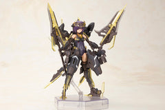 The latest addition to the spin-off of Kotobukiya's original robot model kit series Frame Arms is FRAME ARMS GIRL HRESVELGR=ALBAS!
FRAME ARMS GIRL HRESVELGR brings to life an illustration by E-ji Komatsu that re-imagines Tomotake Kinoshita's transformable Frame Arms design of Hresvelgr as a cute young girl.
This kit is a variation kit within that Frame Arms Girl Hresvelgr series.
Enjoy switching between the model’s three forms, faithfully adapted from the transforming Frame Arms original.
Model Specific