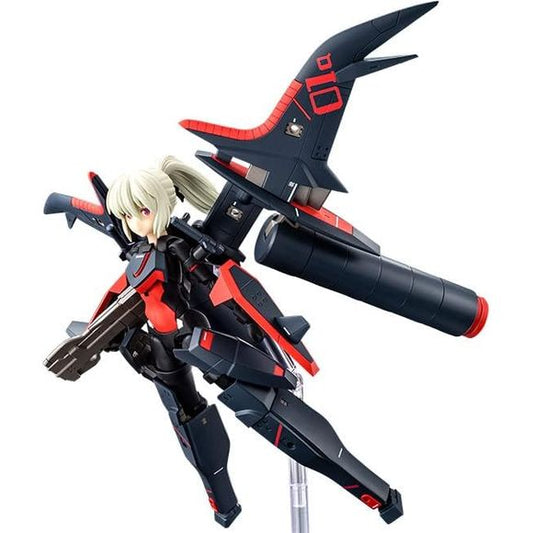 The collaboration between Busou Shinki and Megami Device continues with a new color version of TYPE ANGEL ARNVAL!
This kit is based on the elegant design by Humikane Shimada, using current plastic model technology while paying respect to previous models. The coloring and joint details have all been taken into consideration for an easy-to-assemble design that truly shows off the evolution of model kits.
The "machinika" body, updated from MMS by Masaki Apsy himself, is a must-see. This model strikes an exce