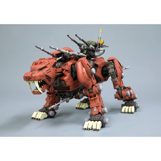 Pre-Order: Expected to ship January 2024

"One of the most famous HMM Zoid kits, Saber Tiger is back with new decals! 

The model’s unique curved form boasts an impressive range of articulation and flexibility, allowing it to be displayed in a variety of action poses. In addition to the original clear green cockpit, the kit also includes a clear part that can be customized freely with model paint. 
Add this famous high-speed Imperial combat Zoid to your collection today!

Features:
・The cockpit hatch on the