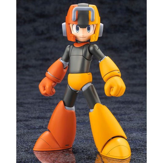 Kotobukiya brings us a model kit of Mega Man's Pile Drive Version! This model kit is based on the Mega Man 11 model kit, which was released about a year ago. The CAD design, which combines fine parts division and excellent proportions with full mobility, makes full use of the technology cultivated in the previous "Rockman X" model kit; you can recreate an accurate figure of Mega Man Pile Drive Ver. just by assembling it! Three new face parts are included, and you can also use the faces that come with the Me