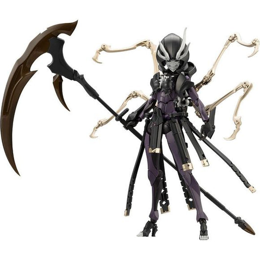 Pre-Order: Expected to ship September 2025
Introducing an all-new Grim Reaper-inspired boss character, Necro Face!
Necro Face is a DX item equipped with the Curse Reaper (scythe) and Exarmor Necromancer armor.
Exarmor Necromancer: This armor features hooded headgear and a removable skull mask.
The base mask behind the skull mask has three eyes, with the third eye sculpted into the forehead. The eyes are movable, and the included tool or the end tip of the Curse Reaper (scythe) can be used to adjust the lin