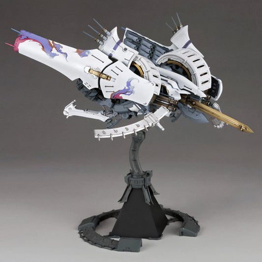 Pre-Order: Expected to ship November 2025
Ikaruga, the main player's ship from the shooting game Ikaruga, which dominated its generation, returns to the lineup as a plastic model kit for advanced modelers! With the model's prototype garage kit created by sculptor Hiroshi Iseya, its form was revised and details were added by Yasushi Suzuki, the game's original designer. With this new look, Ikaruga is reborn as a 1/144 scale model kit.
*Adhesives are required to assemble this kit.