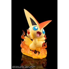 (PRE-ORDER: APR 2027) Kotobukiya Pokemon Hilbert with Victini ARTFX J Figure Statue