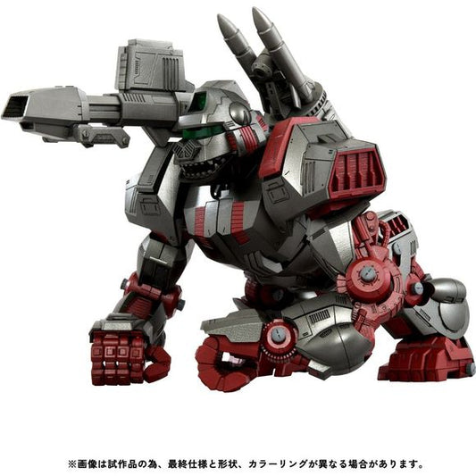 Pre-Order: Expected to ship December 2025
Easy to assemble, highly poseable, and a unified scale for enhanced collectability. A multi-joint and slide mechanism are built into the neck. A ball joint is used for the head connection, allowing for a wide range of movement. Rotation and swing axes are built into the chest.
The chest opens and closes, and the shoulders can be pulled out wide in front, making bold action poses possible.