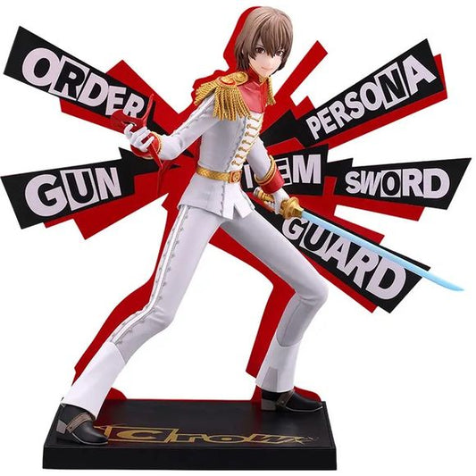 <p><strong>PRE-ORDER: Expected to ship in June of 2027.</strong></p>
<p>Affordable, collectible, and fun! Crow from Persona 5 Royal joins Kotobukiya’s OSHI WORKS figure series!</p>
<p>Crow is captured in a refined and composed pose, reflecting the polished appearance of the Phantom Thief known for his sophisticated style. Standing approximately 8.1 inches tall, the figure brings Crow’s distinctive character design to the substantial yet accessible OSHI WORKS format.</p>
<p>An acrylic back panel inspired