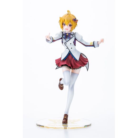 <p><strong>PRE-ORDER: Expected to ship in July of 2027.</strong></p>
<p>From the popular anime series <strong>The Idolmaster Million Live!</strong> comes the energetic and talented idol <strong>Tsubasa Ibuki</strong> as a beautiful 1/8 scale figure from Kotobukiya! Part of a special commemorative figure lineup celebrating the anime adaptation, this stunning collectible brings Tsubasa to life in her iconic <strong>Starting Bloom</strong> stage outfit.</p>
<p>Based on newly illustrated artwork featuring Tsu