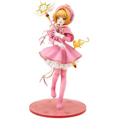 PRE-ORDER: Expected to ship in June of 2027.
From Cardcaptor Sakura: Clear Card comes Sakura Kinomoto in her iconic pink costume as a beautiful 1/7 scale figure from Kotobukiya!
Sakura is captured in a light and graceful pose, with the flowing movement of her ribbons and skirt carefully sculpted to give the figure a sense of motion. Her Dream Staff is recreated with intricate detailing, while her cheerful companion Kero-chan joins her at her side.
Special attention has been paid to Sakura and Kero-chan's