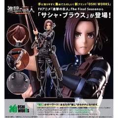 (PRE-ORDER: SEP 2027) Kotobukiya Attack on Titan The Final Season Sasha Blouse OSHI WORKS Figure