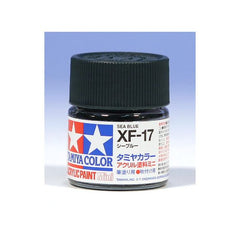 Tamiya Acrylic Paints are made from water-soluble acrylic resins and are excellent for either brush or spray painting. These paints can be used on styrol resins, styrofoam, wood, plus all of the common model plastics. The paint covers well, flows smoothly with no blushing or fading, and can be blended easily. 10ml screw top bottle.
Proper ratio for paint thickness differs according to weather conditions. Rough guidelines of thinning ratio is 2:1-3:1 ( Tamiya Acrylic paint : thinner).
Continental US S