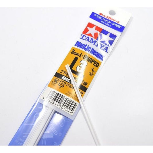 Tamiya 3mm Plastic L Type Bar (6pcs) | Galactic Toys & Collectibles