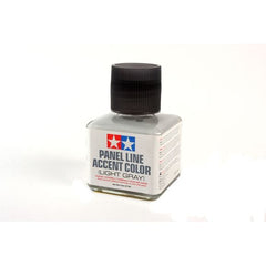 Tamiya Panel Line enamel paints are ideal for highlighting panel lines and other details to give your model a more realistic depth. The paint has been pre-diluted into the ideal viscosity and can be easily applied into crevasses such as panel lines with the brush on the bottle cap. Once dried, any excess may be cleaned up by using enamel thinner. (Bottle contains 40ml)
Continental US Shipping Only