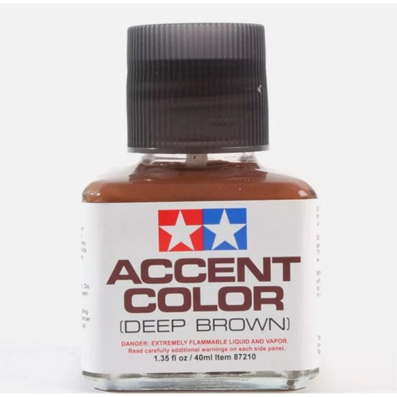 Tamiya Panel Line enamel paints are ideal for highlighting panel lines and other details to give your model a more realistic depth. The paint has been pre-diluted into the ideal viscosity and can be easily applied into crevasses such as panel lines with the brush on the bottle cap. Once dried, any excess may be cleaned up by using enamel thinner. (Bottle contains 40ml)
Continental US Shipping only. No expedited shipping. Ground Transport only.