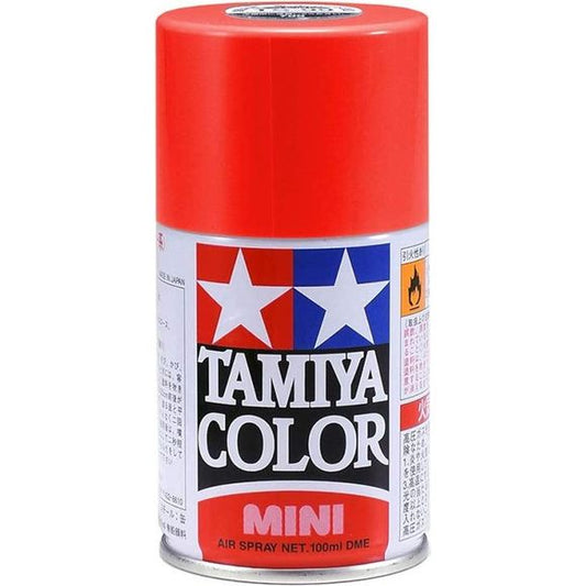 The paint is synthetic lacquer that cures in a short period of time. Extremely useful for painting large surfaces. Tamiya spray paints are not affected by acrylic or enamel paints. Tamiya spray paints are not affected by acrylic or enamel paints; therefore, following an overall base coat, details can be added or picked out using enamel and/or acrylic paints. By combining the use of these three types of paints, the finishing of plastic models becomes simpler and more effective. Continental USA shipping only.