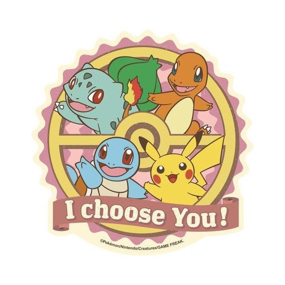 Ensky Pokemon Retro Sticker Collection 22 (Pikachu & Friends B) | Galactic Toys & Collectibles