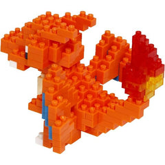 Kawada Nanoblock Pokémon Serie Glurak Mikrogroßer Bausteinsatz