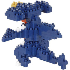 Kawada Nanoblock Pokemon Series Garchomp Micro-Sized Building Block Set